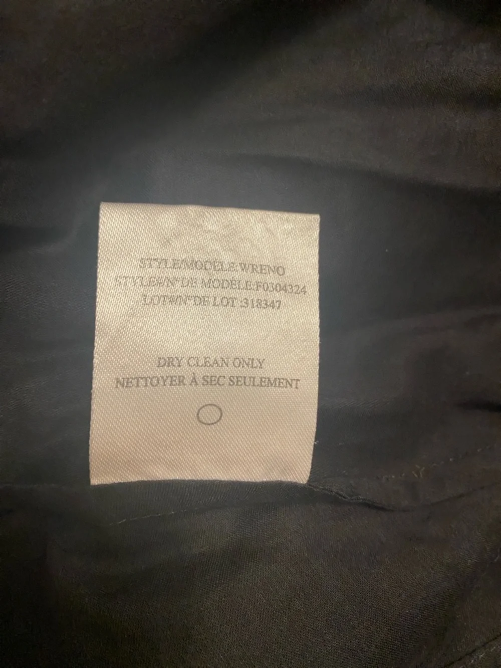 Theory Black Skirt with an all- over eyelet Size 0